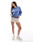 Фото #2 товара Hollister Montawk print sweatshirt in blue