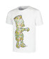 Big Boys and Girls Bart Simpson White The Simpsons Postcards T-Shirt