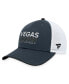 Фото #4 товара Men's Charcoal Vegas Golden Knights Authentic Pro Rink Trucker Adjustable Hat