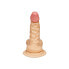 Strukturierter Naturdildo, 16 cm