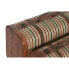 Set of Chests Home ESPRIT Brown Multicolour Wood Canvas Colonial 60 x 24 x 37,5 cm (2 Units)