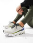 Фото #5 товара ON Cloudspark running trainers in white and green