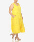ფოტო #3 პროდუქტის Plus Size Scoop Neck Tiered Midi Dress