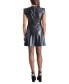 Фото #2 товара Women's Faux-Leather Beckett Dress