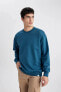 Фото #6 товара Erkek Sweatshirt Petrol T5139az/be785