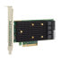 Фото #1 товара BROADCOM 9400-16i - PCIe - SAS - SATA - Low-profile - Black - Green - Metallic - 4500000 h - 11.95 W