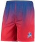 Фото #3 товара Men's Royal and Red New England Patriots Historic Logo Pixel Gradient Training Shorts