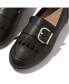 Фото #5 товара Women's Allegro Fringe Buckled Leather Loafers