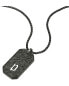Фото #2 товара Modern men´s steel necklace Wire PEAGN0033803