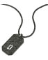 Modern men´s steel necklace Wire PEAGN0033803