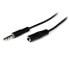 Фото #7 товара StarTech.com 1m Slim 3.5mm Stereo Extension Audio Cable - M/F - 3.5mm - Male - 3.5mm - Female - 1 m - Black