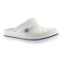 Crocs Crocband Clog Sandal Unisex Adult Size W8/M6 US White Slip On Casual Shoes