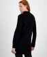 ფოტო #2 პროდუქტის Women's Funnel-Neck Thigh-Length Zip Coat