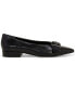 ფოტო #6 პროდუქტის Women's Megdele Buckled Pointed-Toe Flats