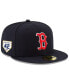 ფოტო #1 პროდუქტის Men's Navy Boston Red Sox 2023 Jackie Robinson Day 59FIFTY Fitted Hat