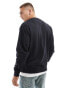 Jack & Jones oversized crew neck sweatshirt in navy