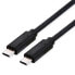 Фото #2 товара VALUE USB4 Gen3x2 40Gbit/s Kabel C-C ST/ST 100W 0.5m - Cable - Digital