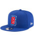 Фото #1 товара Men's Royal LA Clippers Official Team Color 9FIFTY Adjustable Snapback Hat