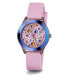 Фото #2 товара Guess Damen Armbanduhr MINI WONDERLUST rosa, blau 34 mm GW0678L3