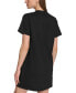 Women's Short-Sleeve Long Logo T-Shirt Dress