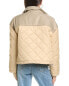 Фото #2 товара Weworewhat Colorblock Quilted Puffer Jacket Women's