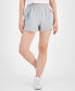 ფოტო #1 პროდუქტის Juniors' High-Rise Cargo Shorts