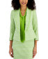 Women's Tweed Fringe-Trim Shawl-Collar Jacket