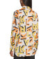 Фото #2 товара Women's Abstract-Print Oversized Shirt