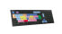 Фото #5 товара Logickeyboard LKB-MCOM4-A2PC-DE - Full-size (100%) - USB - Scissor key switch - QWERTZ - LED - Black