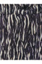 Фото #51 товара Брюки Koton Брюки с широкими штанинами в зебровый узор на резинке из вискозной ткани