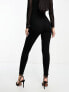 Фото #5 товара Spanx ankle grazer jean-ish leggings in black