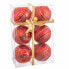 Фото #1 товара Ёлочные шарики Красный Пластик Спираль 8 x 8 x 8 cm (6 штук)