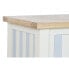 Console Home ESPRIT Blue White Paolownia wood 103 x 35 x 80 cm