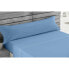 Фото #2 товара Комплект постельного белья Nordic без наполнения Alexandra House Living Светло-синий King size 4 предмета