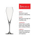 Фото #2 товара Willsberger Champagne Wine Glasses, Set of 4, 8.5 Oz