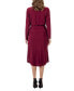 Фото #2 товара Платье 24seven Comfort Apparel с длинным рукавом до колена