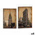 Canvas New York 90 x 3 x 60 cm (4 Units)