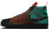 Фото #1 товара Кроссовки культовые Nike Blazer Mid SB Zoom PRM - черно-коричнево-зеленые (DC8903-300)
