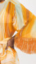 Фото #6 товара Jonathan Simkhai Women Odelia Marble Printed Cover Ups Flowy Sl Zinnia Marble, S