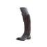 Фото #4 товара Roan by Bed Stu Natty F858037 Womens Gray Leather Lace Up Knee High Boots 6.5