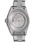 ფოტო #4 პროდუქტის Men's Swiss Automatic T-Classic Gentleman Powermatic 80 Silicium Stainless Steel Bracelet Watch 40mm