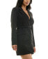 ფოტო #3 პროდუქტის Juniors' Long-Sleeve Blazer Sheath Dress