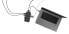 ICY BOX IB-DK2108M-C - Wired - USB 3.2 Gen 1 (3.1 Gen 1) Type-C - 100 W - Anthracite - MicroSD (TransFlash) - SD - SSD
