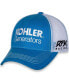 Фото #1 товара Men's Light Blue, White Brad Keselowski Kohler Adjustable Hat