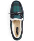 ფოტო #3 პროდუქტის Men's Plaid Moccasin Slippers with Faux-Fur Lining, Created for Macy's