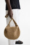 Woven crossbody bag