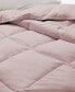 Фото #11 товара Lightweight White Goose Down Feather Fiber Comforter, California King