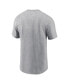 Фото #2 товара Men's Heather Gray Arizona Diamondbacks Home Team Athletic Arch T-Shirt