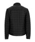 Фото #2 товара Men's Lightweight Quilted Jacket with Synthetic Trim Design