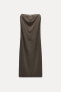 ZW COLLECTION WOOL BLEND MIDI DRESS